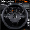 Bọc vô lăng chữ D cut Mercedes SLC Class 200 43 da cacbon cao cấp - OTOALO