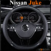 Bọc vô lăng chữ D cut Nissan Juke da cacbon cao cấp - OTOALO