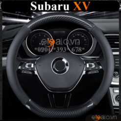 Bọc vô lăng chữ D cut Subaru XV da cacbon cao cấp - OTOALO