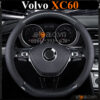 Bọc vô lăng chữ D cut Volvo XC60 da cacbon cao cấp - OTOALO