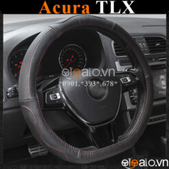 Bọc vô lăng Dcut Acura TLX chữ d cut da cacbon cao cấp - OTOALO