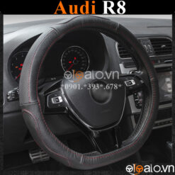 Bọc vô lăng Dcut Audi R8 chữ d cut da cacbon cao cấp - OTOALO