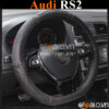 Bọc vô lăng Dcut Audi RS2 chữ d cut da cacbon cao cấp - OTOALO