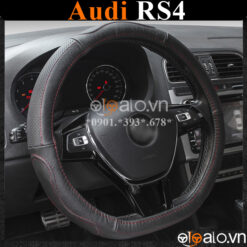 Bọc vô lăng Dcut Audi RS4 chữ d cut da cacbon cao cấp - OTOALO