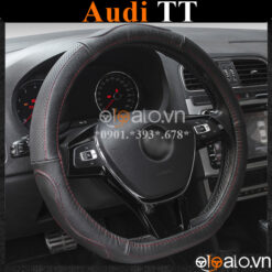 Bọc vô lăng Dcut Audi TT chữ d cut da cacbon cao cấp - OTOALO