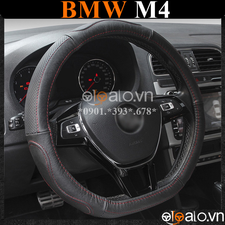 Bọc vô lăng Dcut BMW M4 chữ d cut da cacbon cao cấp - OTOALO Bọc vô lăng Dcut BMW M4 chữ d cut da cacbon cao cấp - OTOALO
