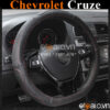 Bọc vô lăng Dcut Chevrolet Cruze chữ d cut da cacbon cao cấp - OTOALO