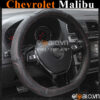 Bọc vô lăng Dcut Chevrolet Malibu chữ d cut da cacbon cao cấp - OTOALO