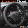 Bọc vô lăng Dcut Chevrolet Vivant chữ d cut da cacbon cao cấp - OTOALO