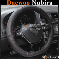 Bọc vô lăng Dcut Daewoo Nubira chữ d cut da cacbon cao cấp - OTOALO
