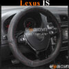 Bọc vô lăng Dcut Lexus IS chữ d cut da cacbon cao cấp - OTOALO