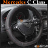 Bọc vô lăng Dcut Mercedes C Class C180 C200 C240 C250 C300 C43 chữ d cut da cacbon cao cấp - OTOALO
