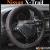 Bọc vô lăng Dcut Nissan XTrail chữ d cut da cacbon cao cấp - OTOALO