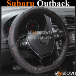 Bọc vô lăng Dcut Subaru Outback chữ d cut da cacbon cao cấp - OTOALO