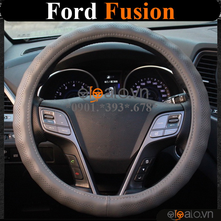 Bọc volang xe Ford Fusion da PU cao cấp - OTOALO Bọc volang xe Ford Fusion da PU cao cấp - OTOALO