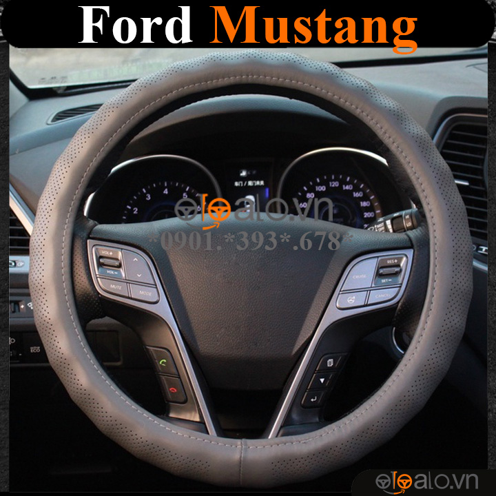 Bọc volang xe Ford Mustang da PU cao cấp - OTOALO Bọc volang xe Ford Mustang da PU cao cấp - OTOALO