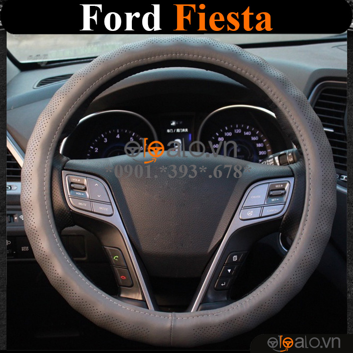 Bọc volang xe Ford Fiesta da PU cao cấp - OTOALO Bọc volang xe Ford Fiesta da PU cao cấp - OTOALO