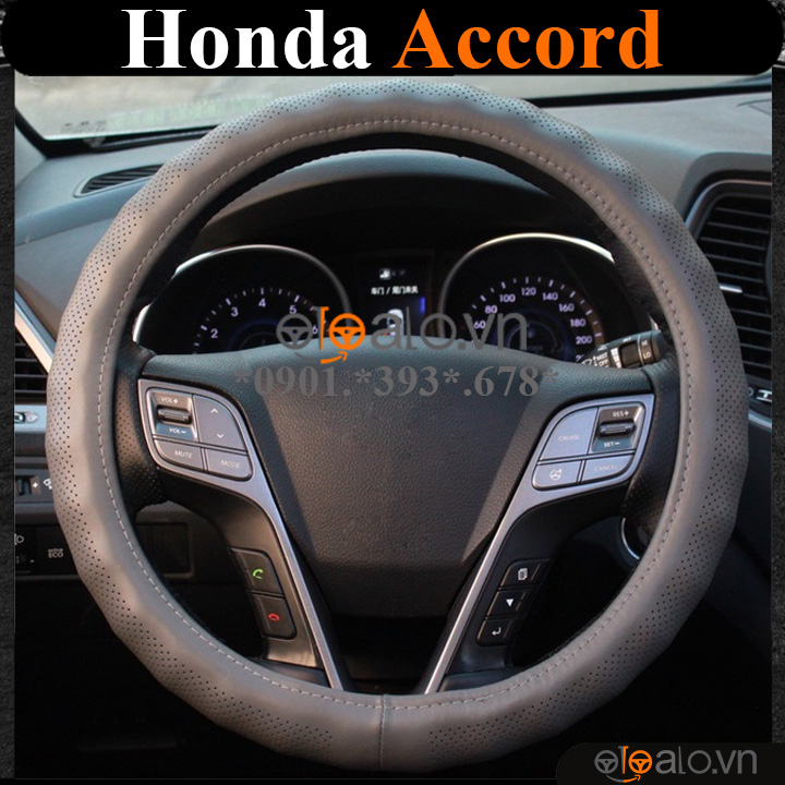 Bọc volang xe Honda Accord da PU cao cấp - OTOALO Bọc volang xe Honda Accord da PU cao cấp - OTOALO