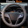 Bọc volang xe Honda Brio da PU cao cấp - OTOALO