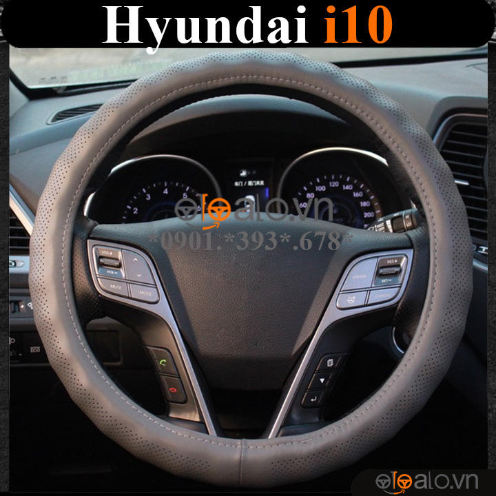 Bọc volang xe Hyundai i10 da PU cao cấp - OTOALO Bọc volang xe Hyundai i10 da PU cao cấp - OTOALO