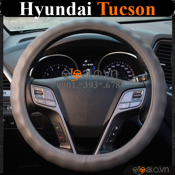 Bọc volang xe Hyundai Tucson da PU cao cấp - OTOALO Bọc volang xe Hyundai Tucson da PU cao cấp - OTOALO