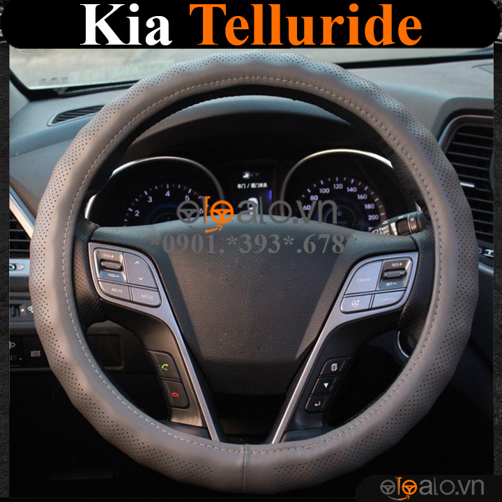 Bọc volang xe Kia Telluride da PU cao cấp - OTOALO Bọc volang xe Kia Telluride da PU cao cấp - OTOALO