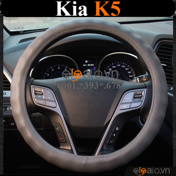 Bọc volang xe Kia K5 da PU cao cấp - OTOALO Bọc volang xe Kia K5 da PU cao cấp - OTOALO