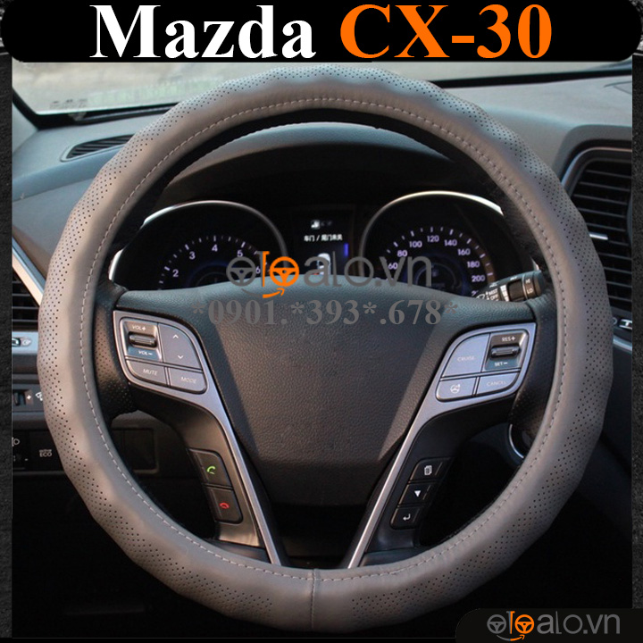 Bọc volang xe Mazda CX30 da PU cao cấp - OTOALO Bọc volang xe Mazda CX30 da PU cao cấp - OTOALO