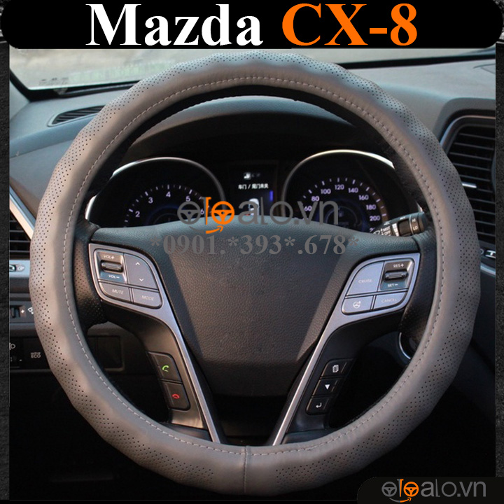 Bọc volang xe Mazda CX8 da PU cao cấp - OTOALO Bọc volang xe Mazda CX8 da PU cao cấp - OTOALO
