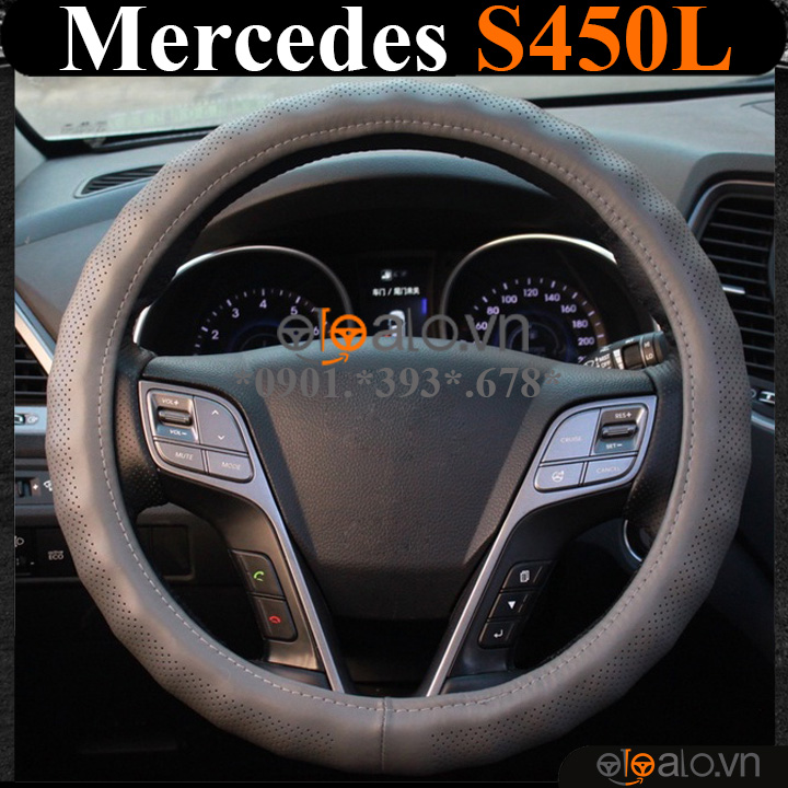 Bọc volang xe Mercedes S450L da PU cao cấp - OTOALO Bọc volang xe Mercedes S450L da PU cao cấp - OTOALO