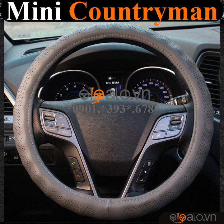 Bọc volang xe Mini Countryman da PU cao cấp - OTOALO Bọc volang xe Mini Countryman da PU cao cấp - OTOALO