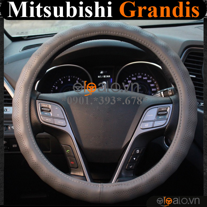 Bọc volang xe Mitsubishi Grandis da PU cao cấp - OTOALO Bọc volang xe Mitsubishi Grandis da PU cao cấp - OTOALO