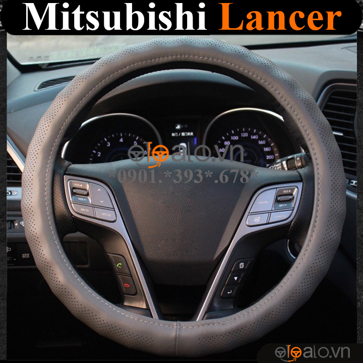Bọc volang xe Mitsubishi Lancer da PU cao cấp - OTOALO Bọc volang xe Mitsubishi Lancer da PU cao cấp - OTOALO