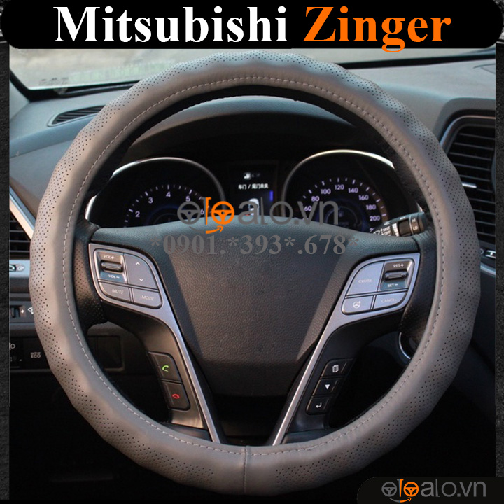Bọc volang xe Mitsubishi Zinger da PU cao cấp - OTOALO Bọc volang xe Mitsubishi Zinger da PU cao cấp - OTOALO