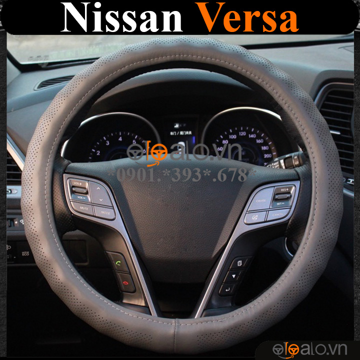 Bọc volang xe Nissan Versa da PU cao cấp - OTOALO Bọc volang xe Nissan Versa da PU cao cấp - OTOALO