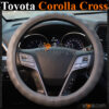 Bọc volang xe Toyota Corolla Cross da PU cao cấp - OTOALO