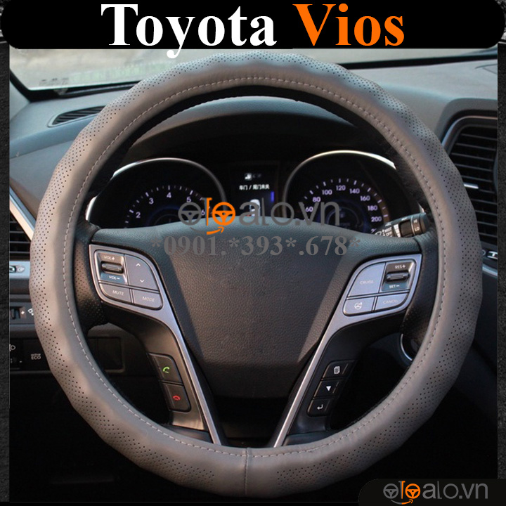 Bọc volang xe Toyota Vios da PU cao cấp - OTOALO Bọc volang xe Toyota Vios da PU cao cấp - OTOALO
