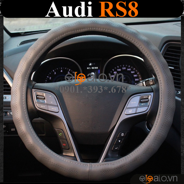 Bọc volang xe Audi RS8 da PU cao cấp - OTOALO Bọc volang xe Audi RS8 da PU cao cấp - OTOALO