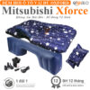 Đệm hơi ô tô Mitsubishi Xforce vải dù Oxford cao cấp - OTOALO