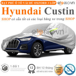 Bạt che phủ xe Hyundai Custin 3 lớp cao cấp - OTOALO